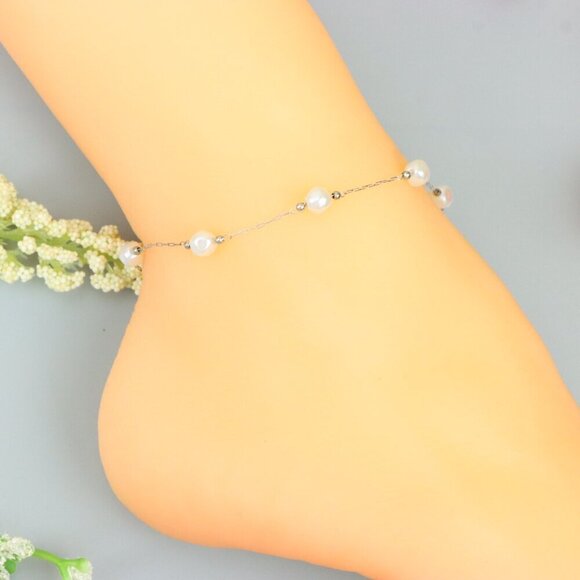 Handmade Anklet – A Stylish Choice for Women, Thoughtful Gift Idea, EVCH1157 - Picture 3 of 8